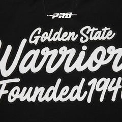 Golden State Warriors Pro Standard Paint the City Drop Shoulder Sweatshirt Black - NBA