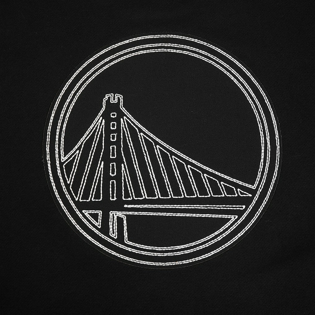 Golden State Warriors Pro Standard Paint the City Drop Shoulder Sweatshirt Black - NBA