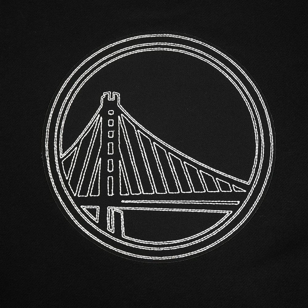 Golden State Warriors Pro Standard Paint the City Drop Shoulder Sweatshirt Black - NBA