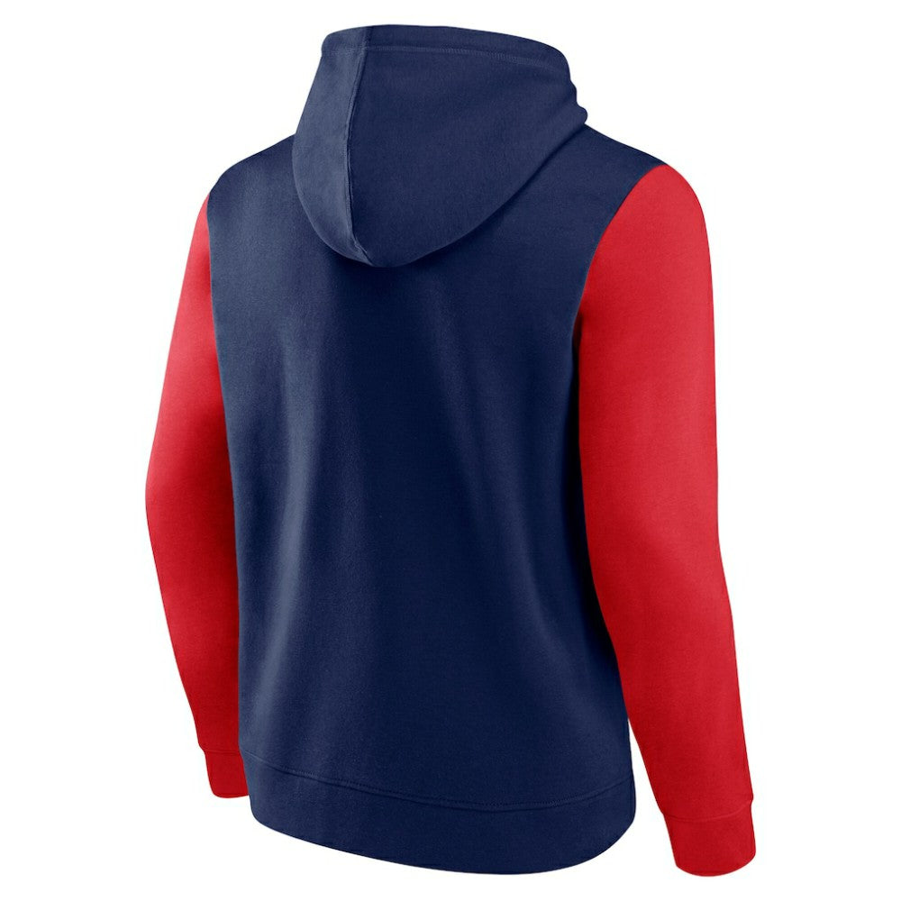 Atlanta Braves Fanatics Outline Fleece Pullover Hoodie - MLB