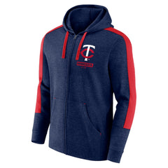 Minnesota Twins Fanatics Gains Fleece Full-Zip Hoodie - MLB