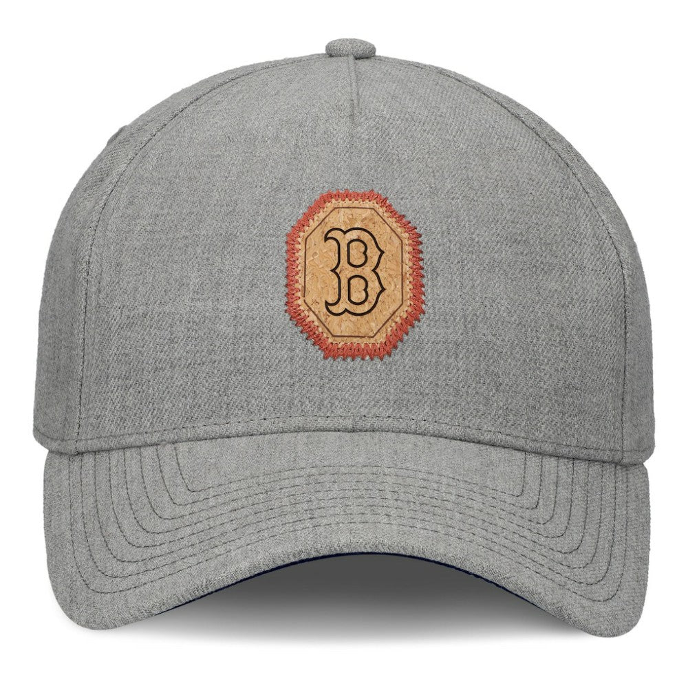 Boston Red Sox Fanatics Signature Elements Cork Patch A-Frame Adjustable Hat - MLB