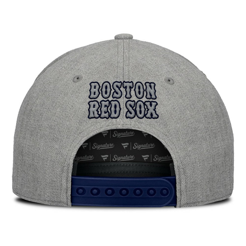 Boston Red Sox Fanatics Signature Elements Cork Patch A-Frame Adjustable Hat - MLB