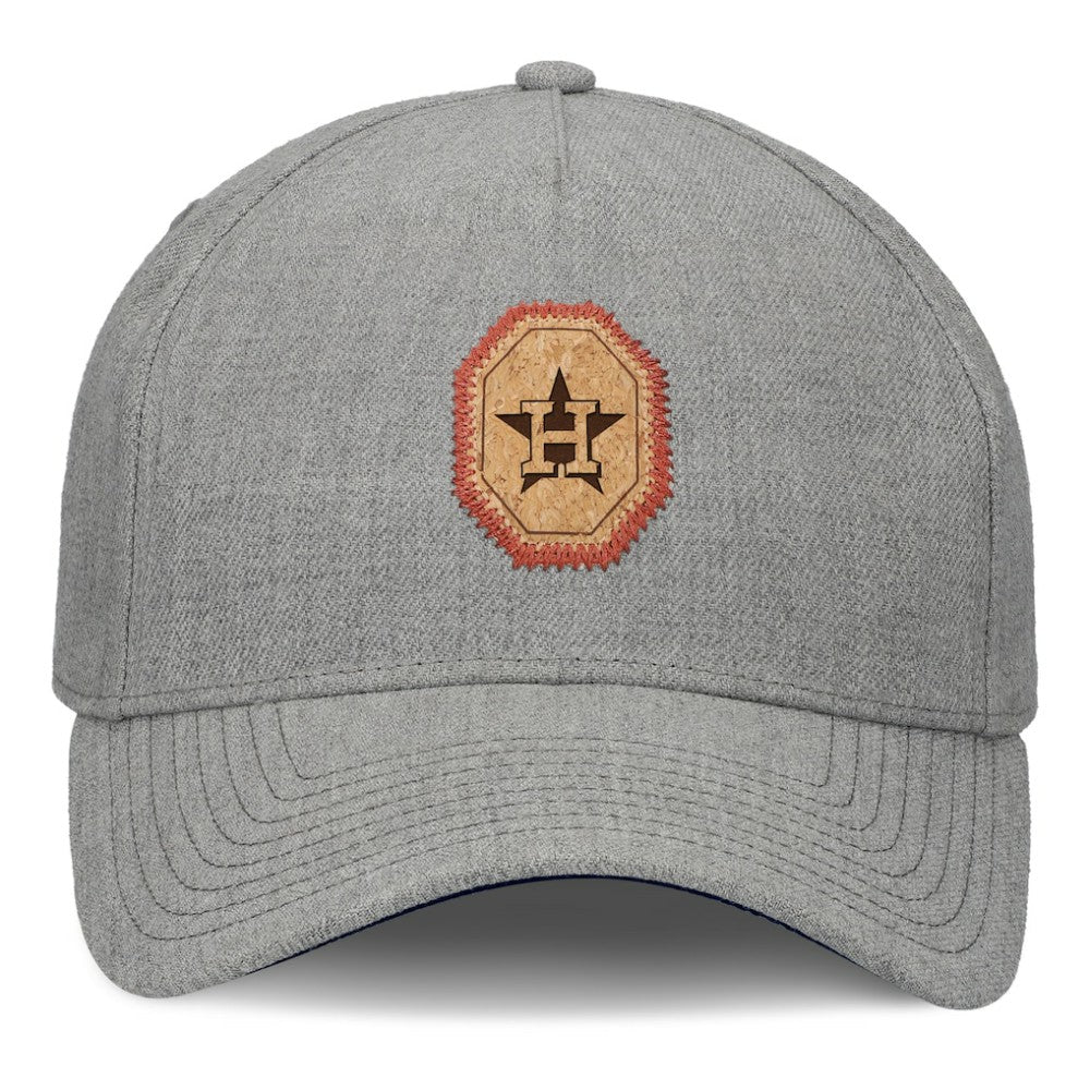 Houston Astros Fanatics Signature Elements Cork Patch A-Frame Adjustable Hat - MLB