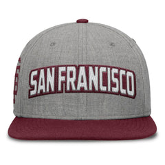 San Francisco Giants Fanatics Elements Felt Chainstitch Snapback Hat - MLB