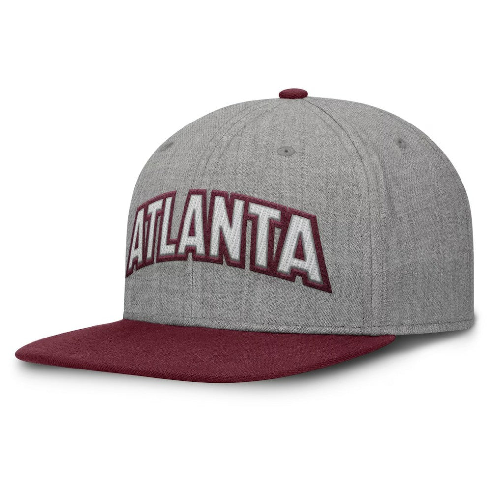 Atlanta Braves Fanatics Elements Felt Chainstitch Snapback Hat - MLB
