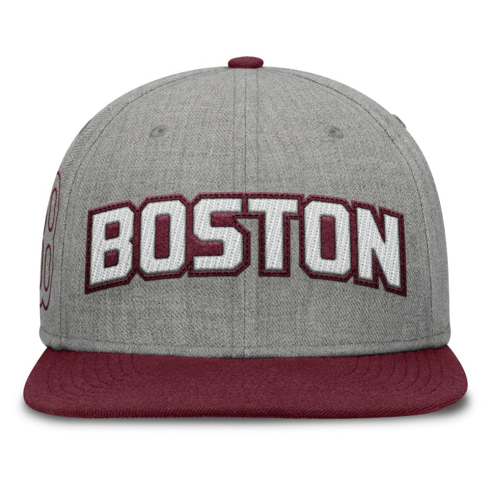 Boston Red Sox Fanatics Elements Felt Chainstitch Snapback Hat - MLB