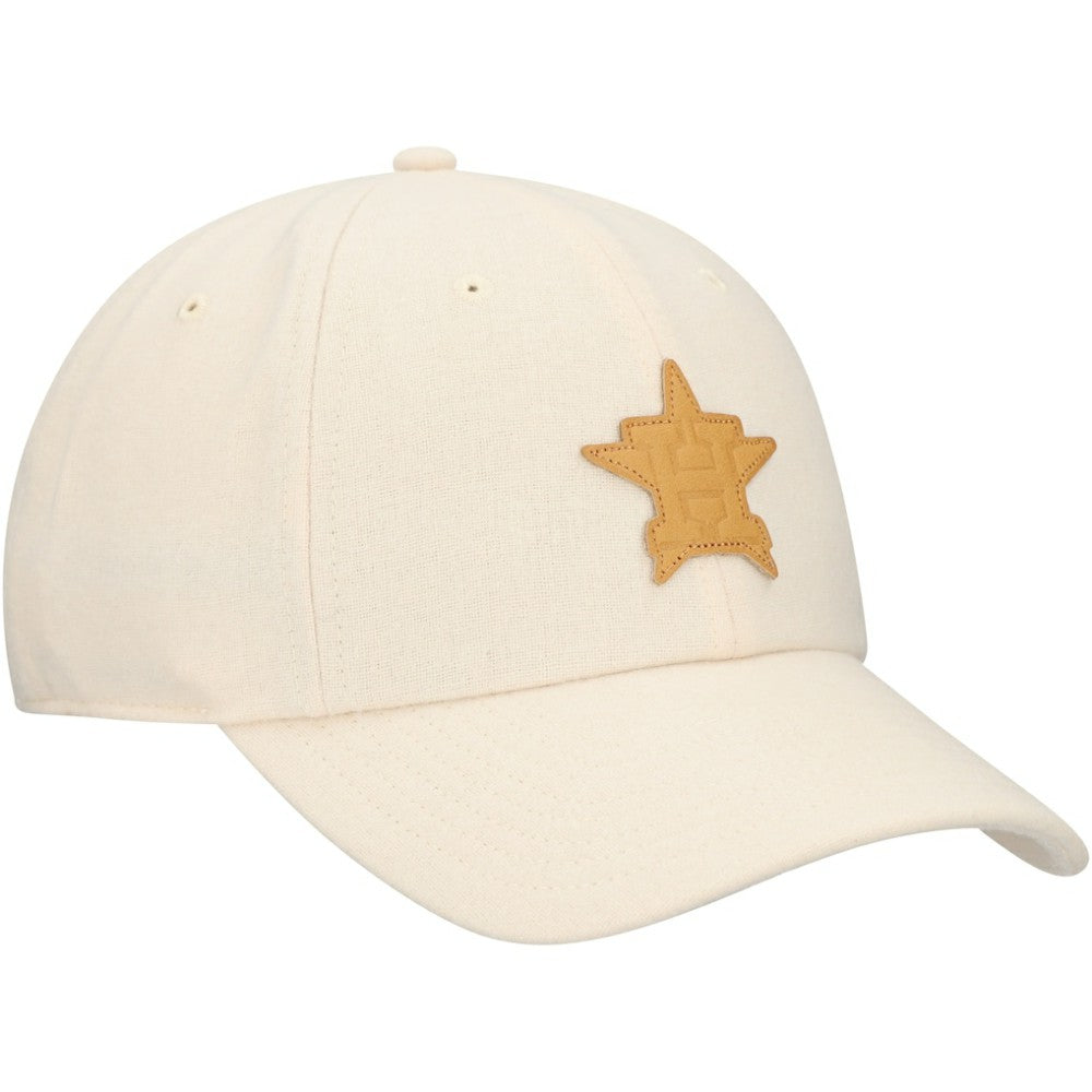 Houston Astros Fanatics Front Office Leather Patch Adjustable Hat - MLB