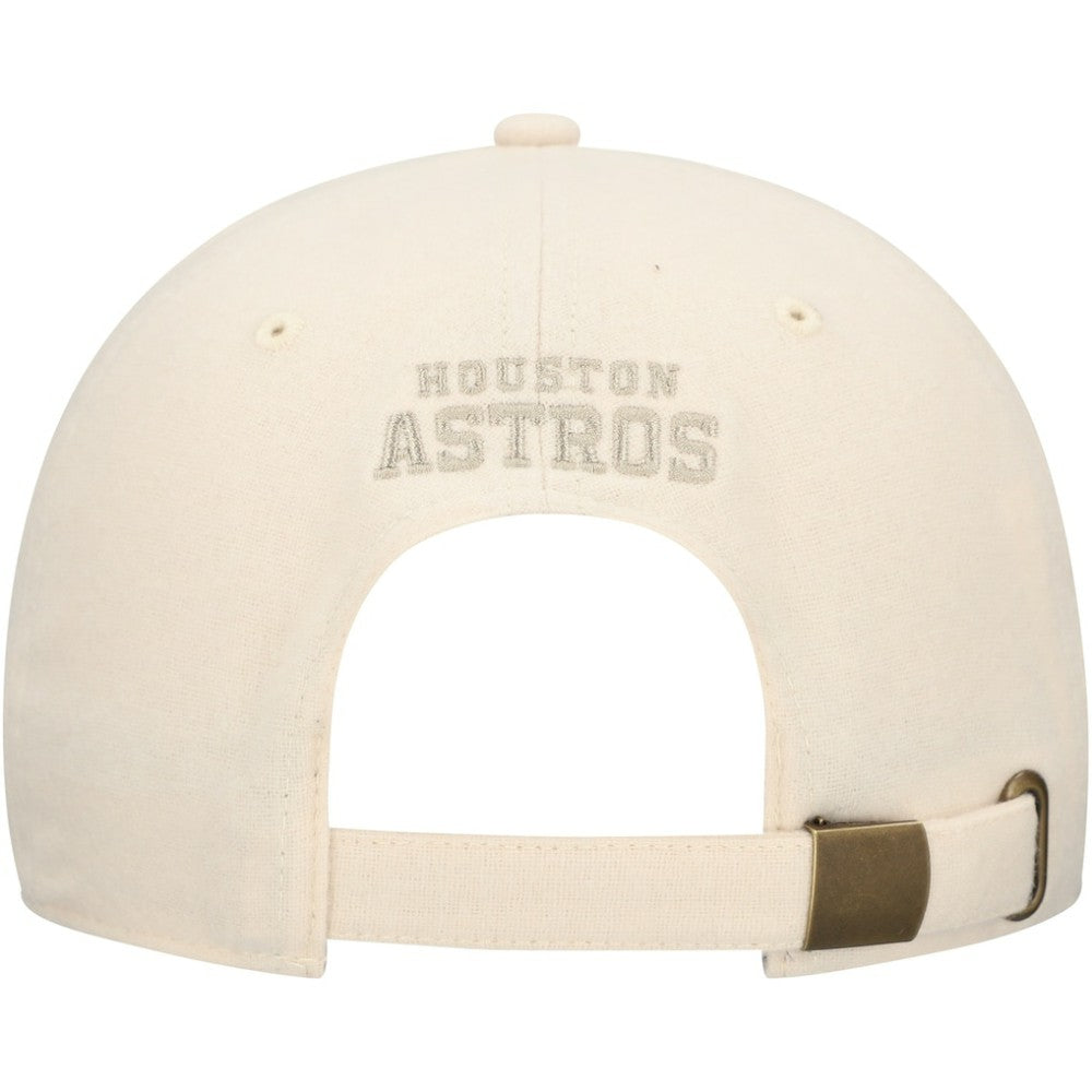 Houston Astros Fanatics Front Office Leather Patch Adjustable Hat - MLB