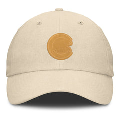 Chicago Cubs Fanatics Front Office Leather Patch Adjustable Hat - MLB