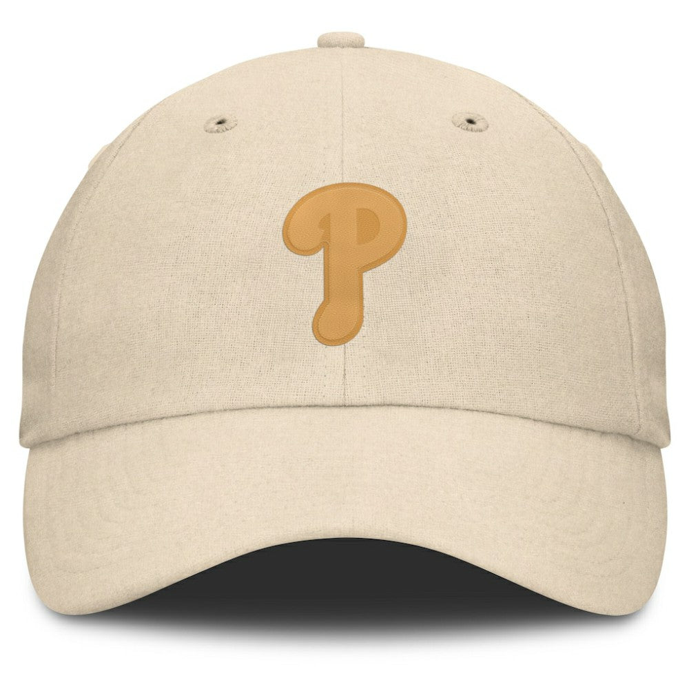 Philadelphia Phillies Fanatics Front Office Leather Patch Adjustable Hat - MLB