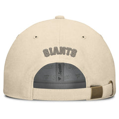 San Francisco Giants Fanatics Front Office Leather Patch Adjustable Hat - MLB