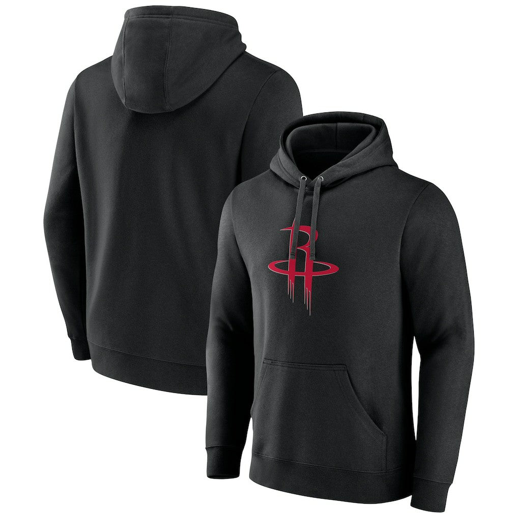 Houston Rockets Primary Logo Pullover Hoodie Black - NBA