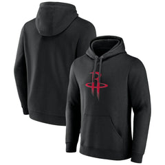 Houston Rockets Primary Logo Pullover Hoodie Black - NBA