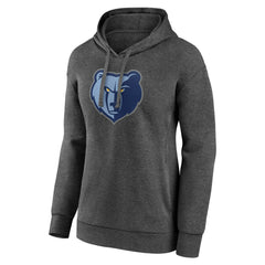 Memphis Grizzlies Women's Primary Logo Pullover Hoodie Charcoal - NBA