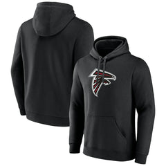 Atlanta Falcons Primary Logo Pullover Hoodie Black | NFL