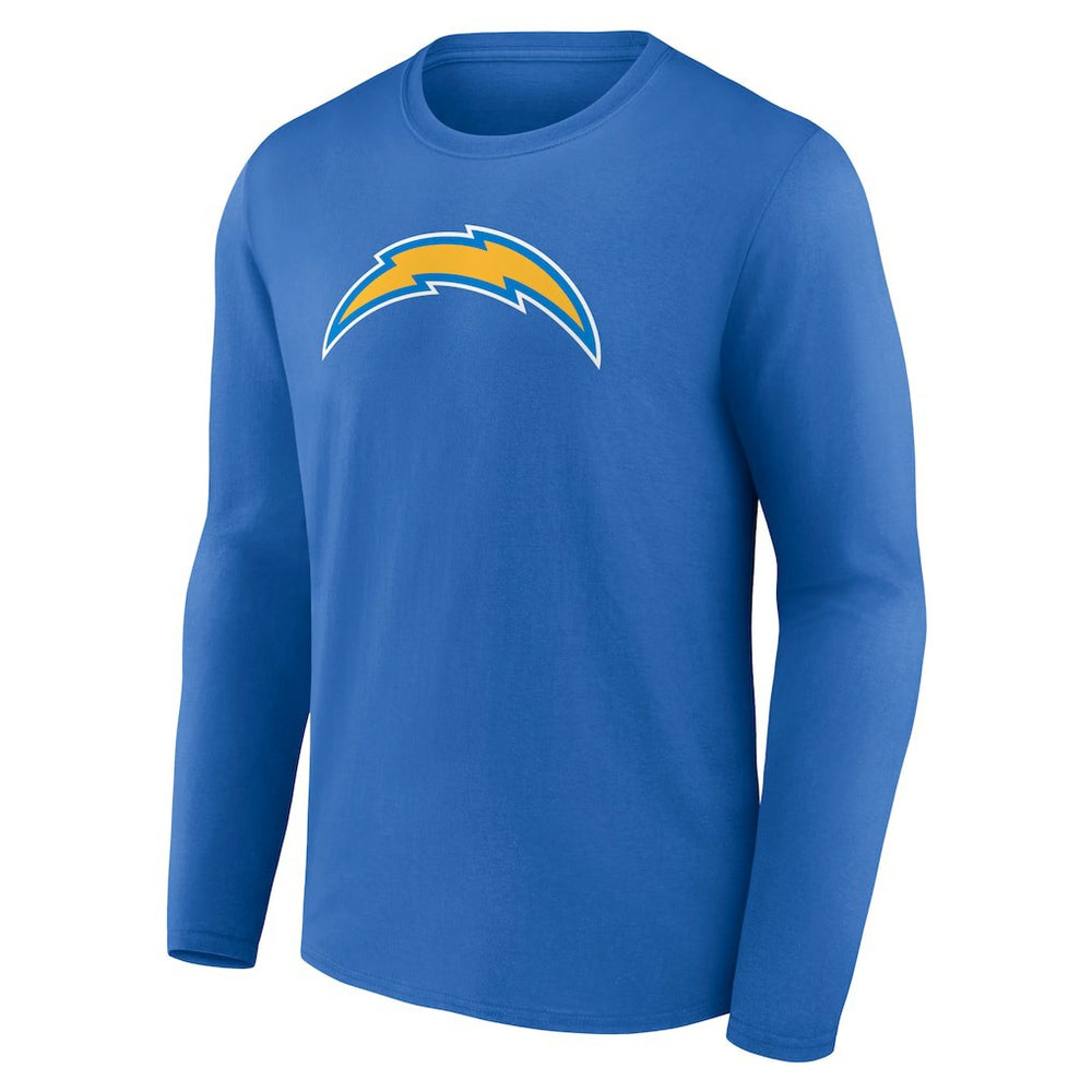 Los Angeles Chargers Primary Logo Long Sleeve T-Shirt Powder Blue | NFL