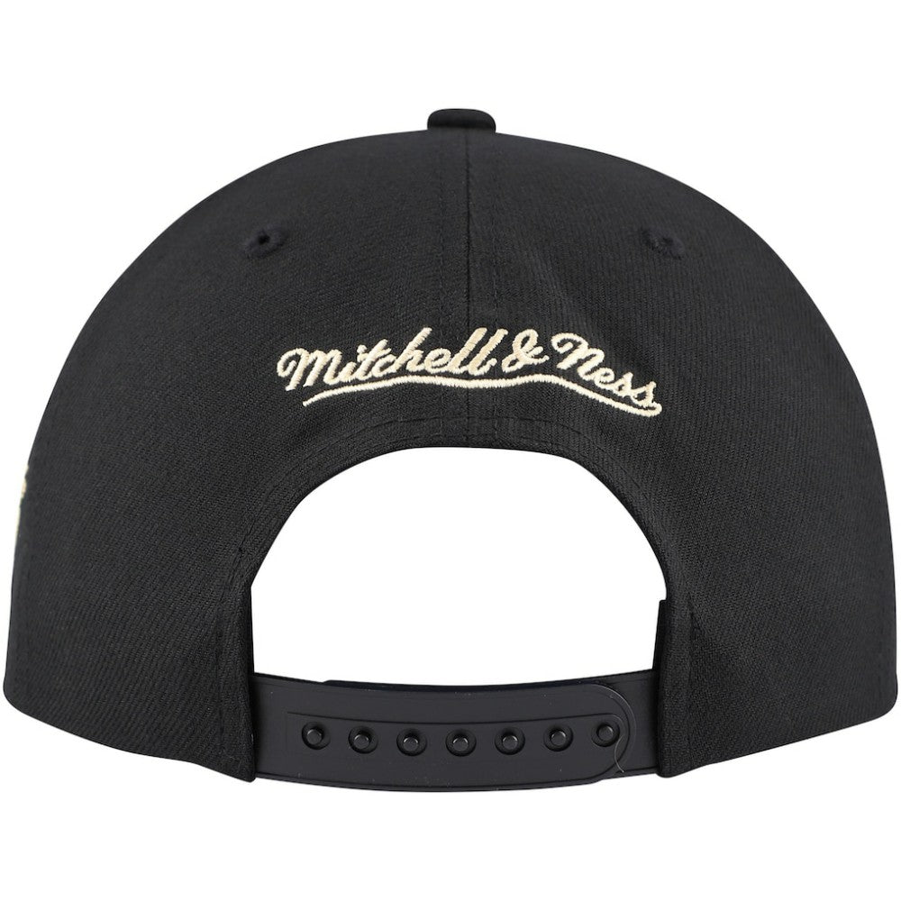 Minnesota Wild Mitchell & Ness Core Team Script 2.0 Snapback Hat - Black - NHL