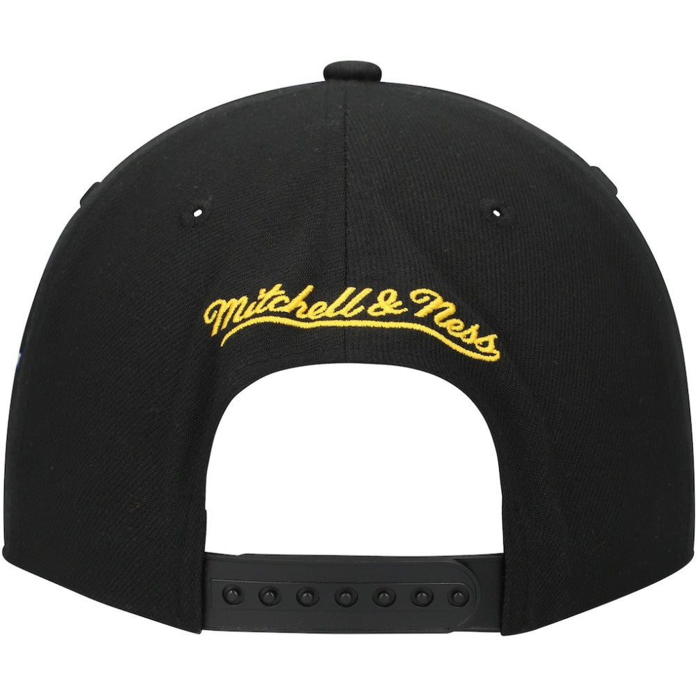 Nashville Predators Mitchell & Ness Core Team Script 2.0 Snapback Hat - Black - NHL