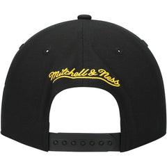 Nashville Predators Mitchell & Ness Core Team Script 2.0 Snapback Hat - Black - NHL