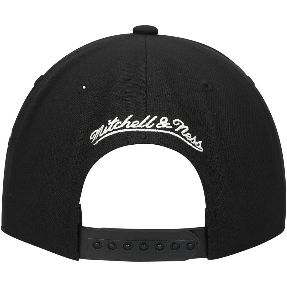 Tampa Bay Lightning Mitchell & Ness Core Team Script 2.0 Snapback Hat - Black - NHL