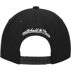 Tampa Bay Lightning Mitchell & Ness Core Team Script 2.0 Snapback Hat - Black - NHL