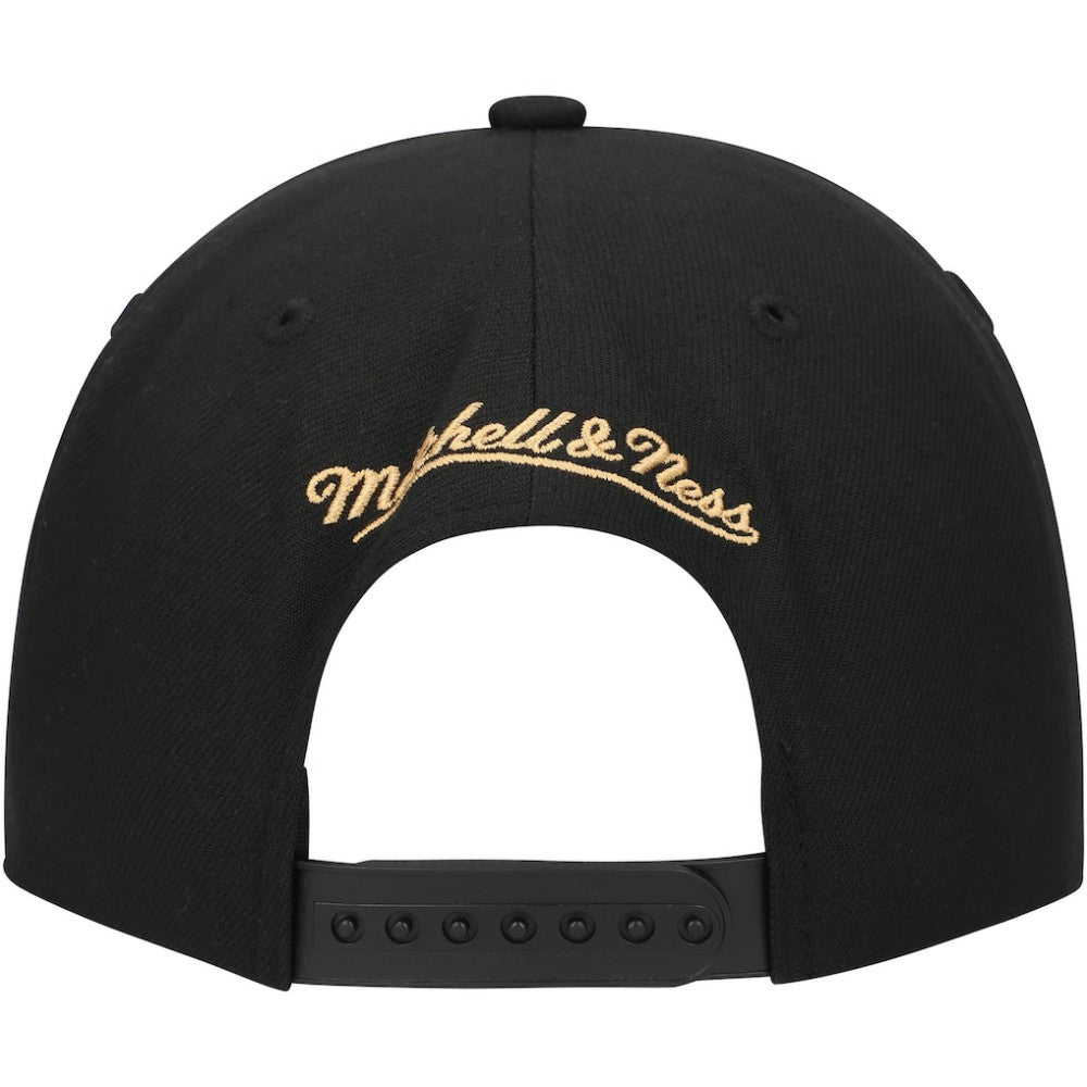 Florida Panthers Mitchell & Ness Core Team Script 2.0 Snapback Hat - Black - NHL