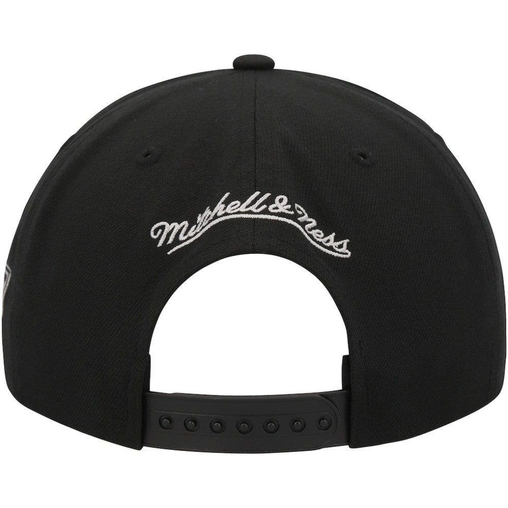 Los Angeles Kings Mitchell & Ness Core Team Script 2.0 Snapback Hat - Black - NHL