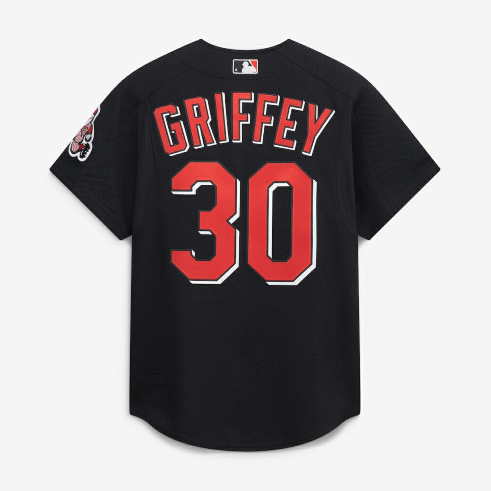 Ken Griffey Jr. Cincinnati Reds Mitchell & Ness Cooperstown Collection Authentic Mesh Batting Practice Jersey - MLB