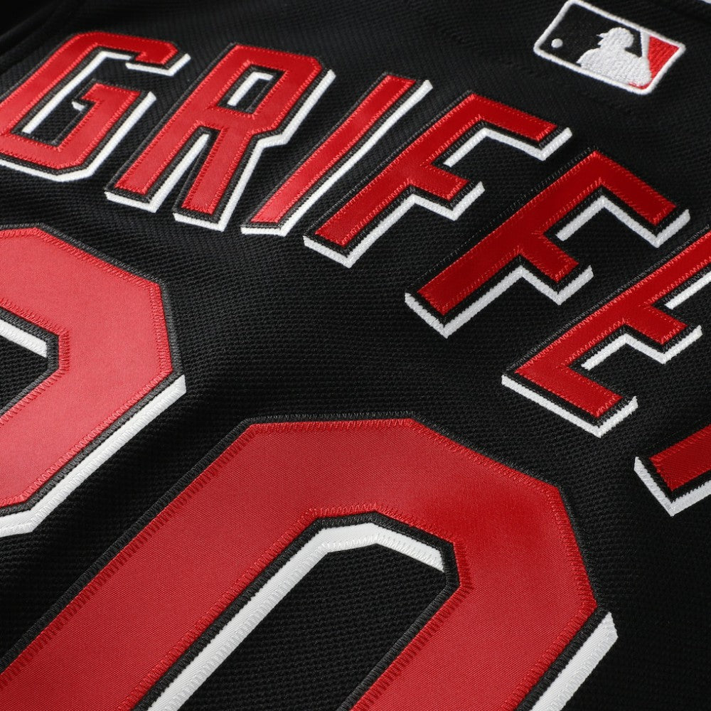 Ken Griffey Jr. Cincinnati Reds Mitchell & Ness Cooperstown Collection Authentic Mesh Batting Practice Jersey - MLB
