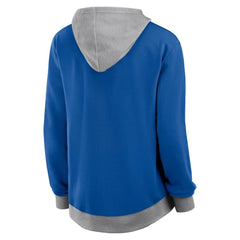 Texas Rangers Fanatics Women's Hit It French Terry Full-Zip Hoodie - MLB