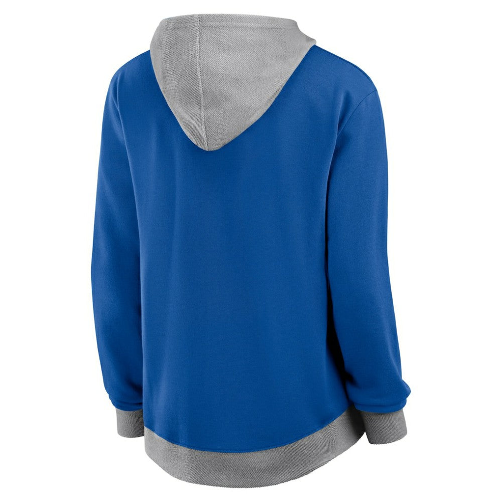 Los Angeles Dodgers Fanatics Women's Hit It French Terry Full-Zip Hoodie - MLB