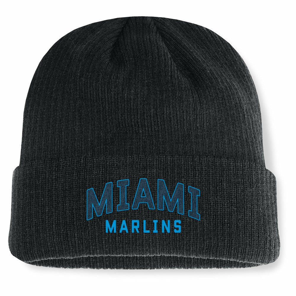Miami Marlins Fanatics Andee Cuffed Knit Hat - MLB