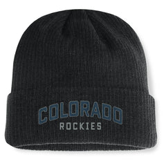 Colorado Rockies Fanatics Andee Cuffed Knit Hat - MLB