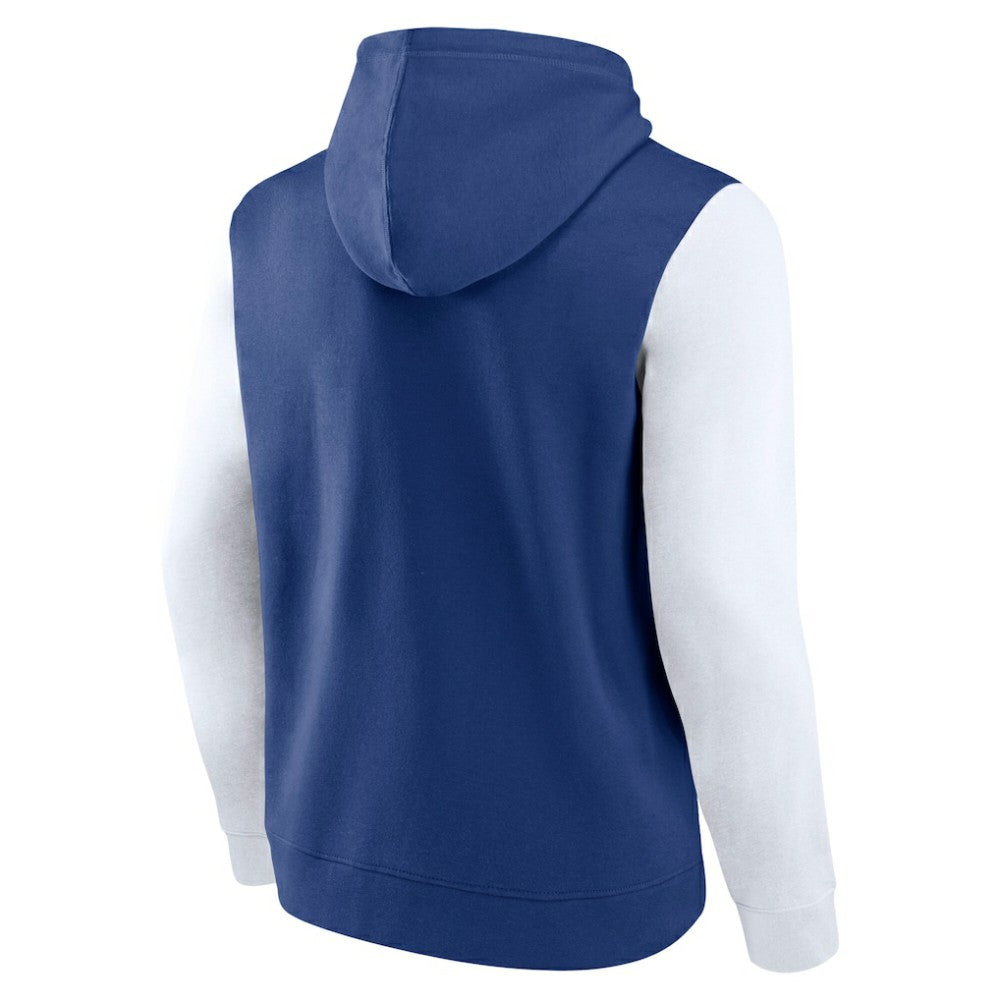 Tampa Bay Lightning Logo Athletic Deliver Fleece Pullover Hoodie - Blue - NHL