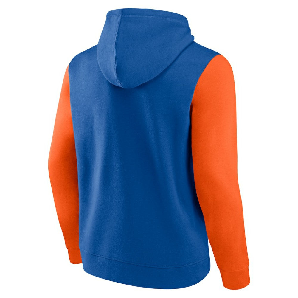 New York Islanders Logo Athletic Deliver Fleece Pullover Hoodie - Royal - NHL