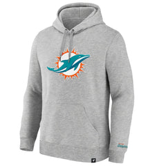 Miami Dolphins Legacy Fleece Pullover Hoodie Heather Gray | Fanatics