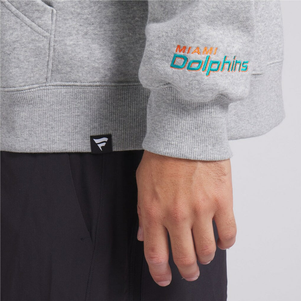 Miami Dolphins Legacy Fleece Pullover Hoodie Heather Gray | Fanatics
