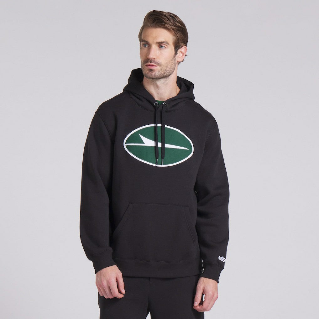 New York Jets Legacy Fleece Pullover Hoodie Black | Fanatics