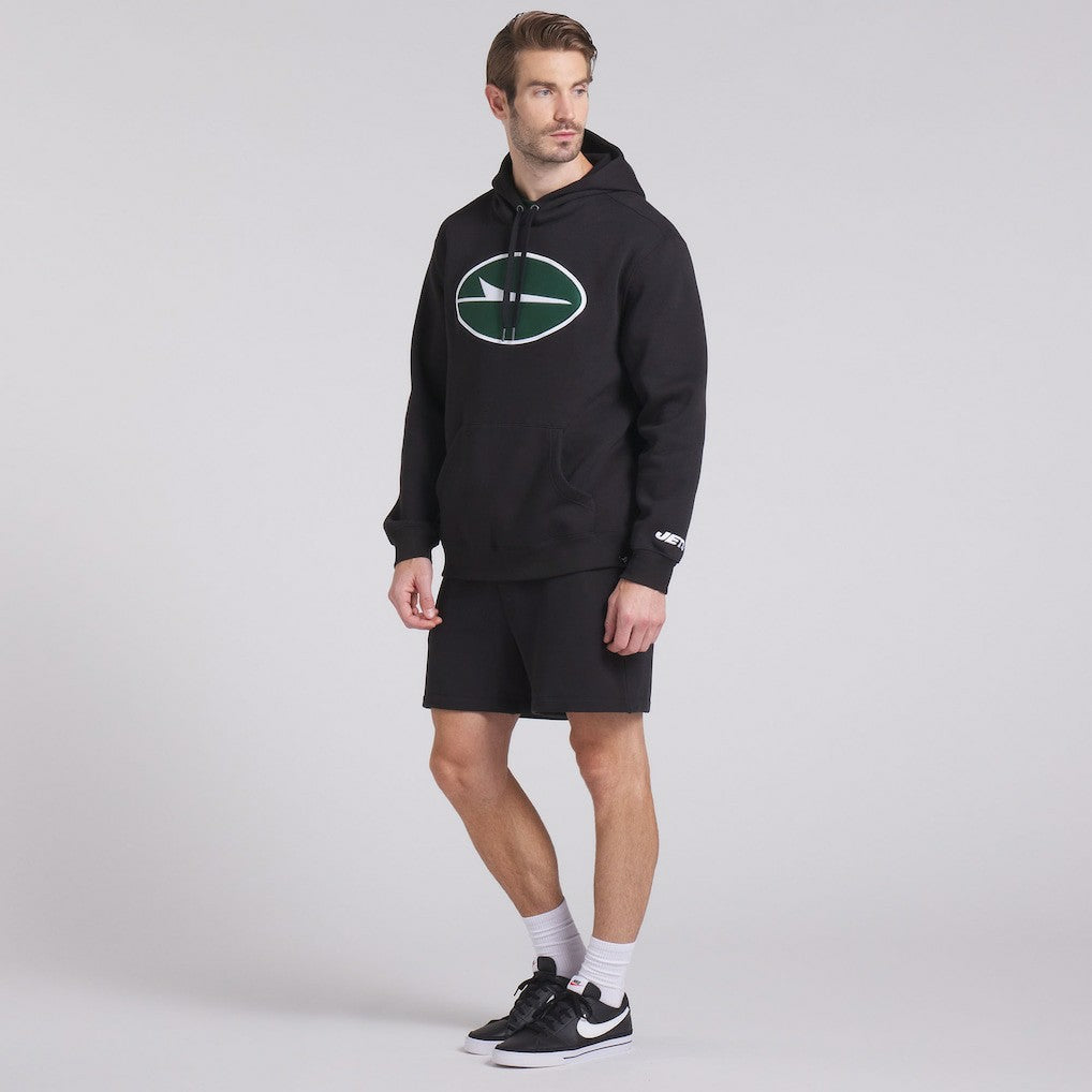 New York Jets Legacy Fleece Pullover Hoodie Black | Fanatics