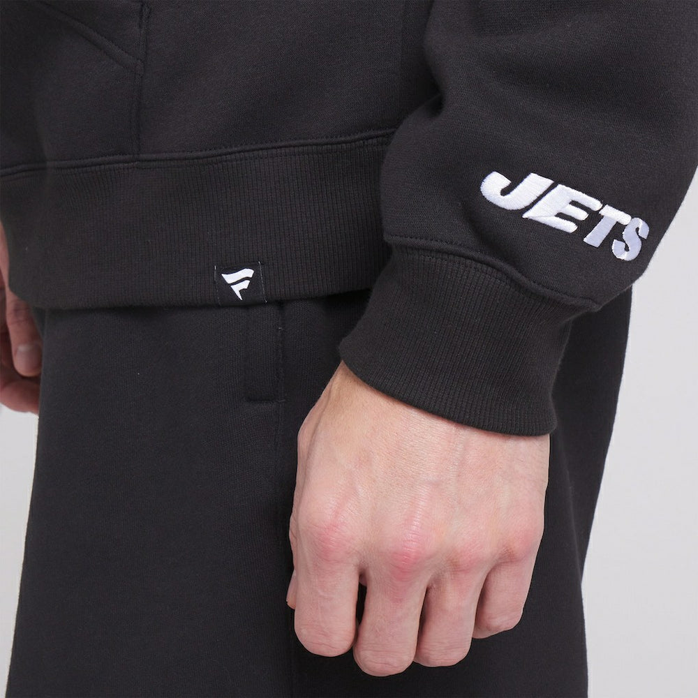 New York Jets Legacy Fleece Pullover Hoodie Black | Fanatics