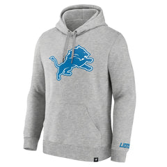 Detroit Lions Legacy Fleece Pullover Hoodie Heather Gray | Fanatics