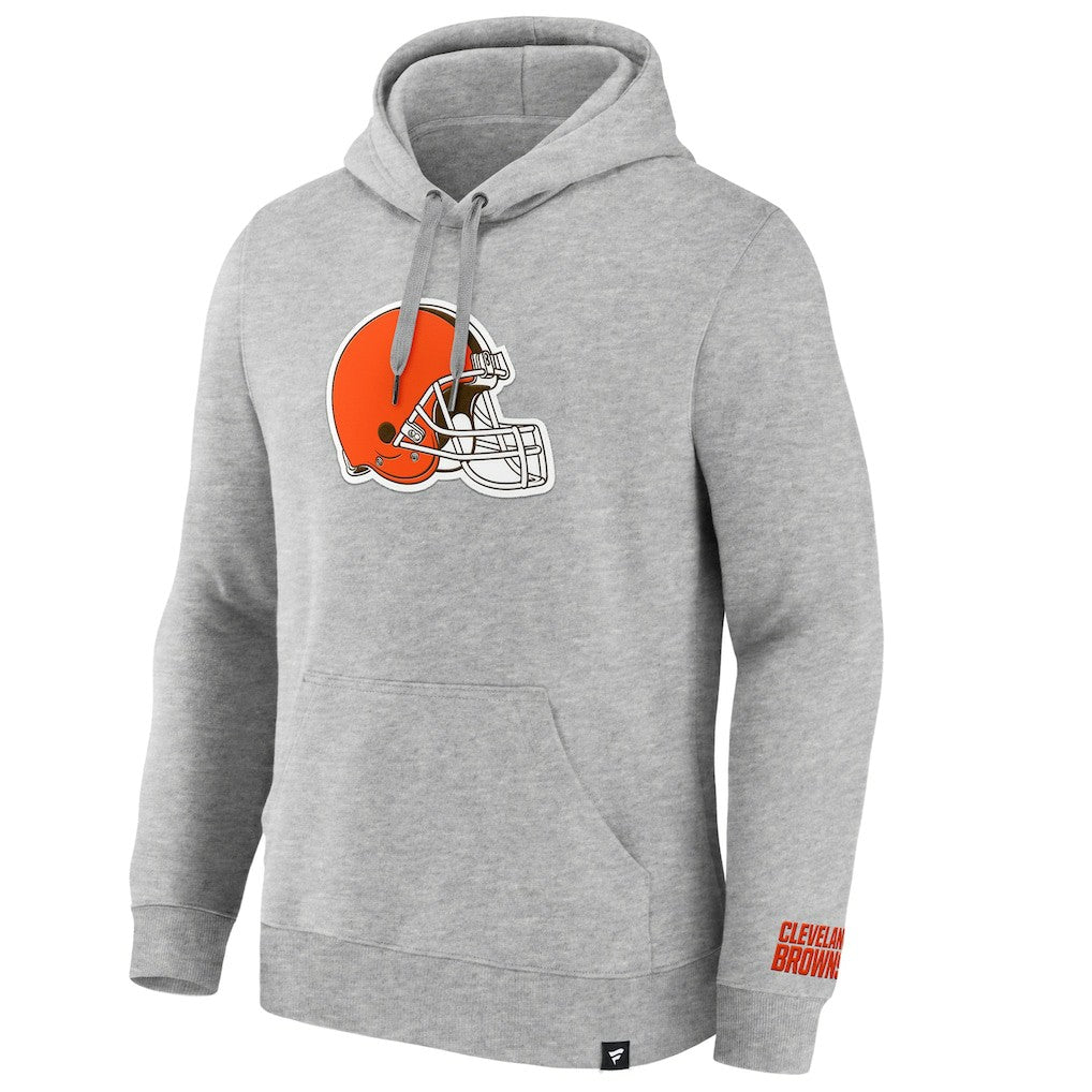 Cleveland Browns Legacy Fleece Pullover Hoodie Heather Gray | Fanatics