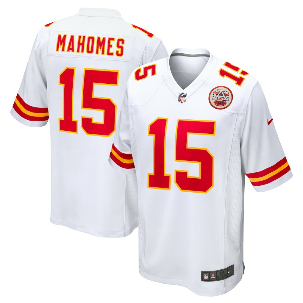Patrick Mahomes Kansas City Chiefs Game Jersey White | Nike for Sale