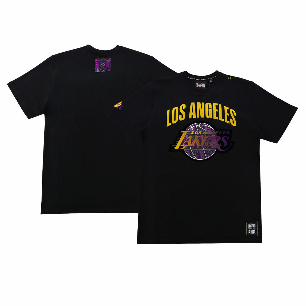 Los Angeles Lakers NBA x Two Hype Unisex Culture & Hoops T-Shirt - Black - NBA