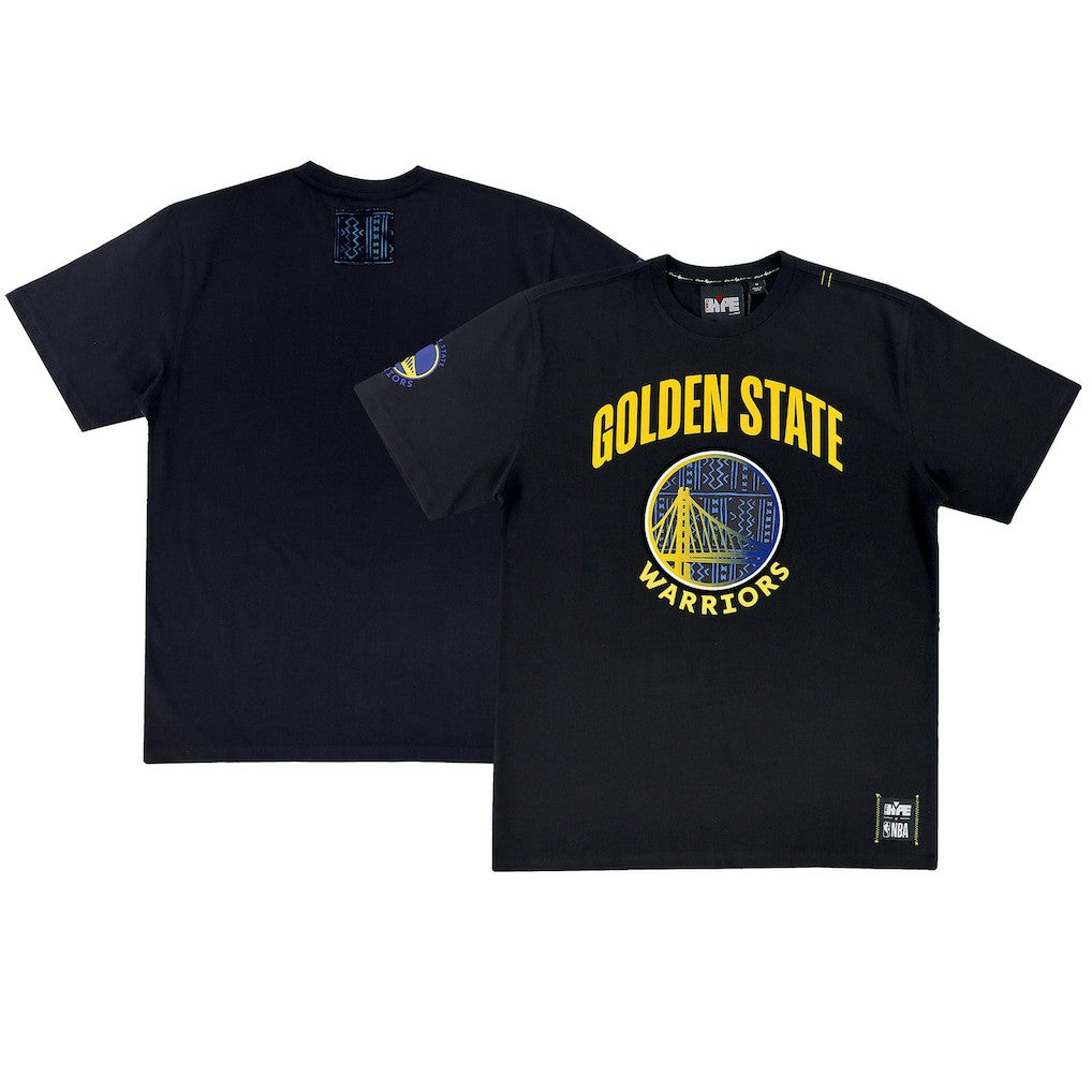 Golden State Warriors NBA x Two Hype Unisex Culture & Hoops T-Shirt - Black - NBA