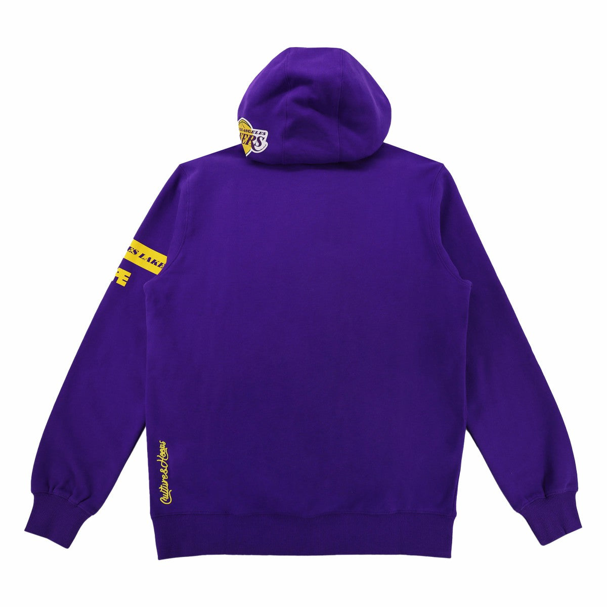 Los Angeles Lakers NBA x Two Hype Unisex Culture & Hoops Heavyweight Pullover Hoodie - Purple - NBA