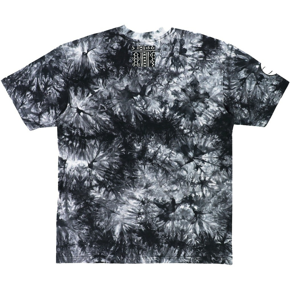 Brooklyn Nets NBA x Two Hype Unisex Culture & Hoops Tie-Dye T-Shirt - Black - NBA