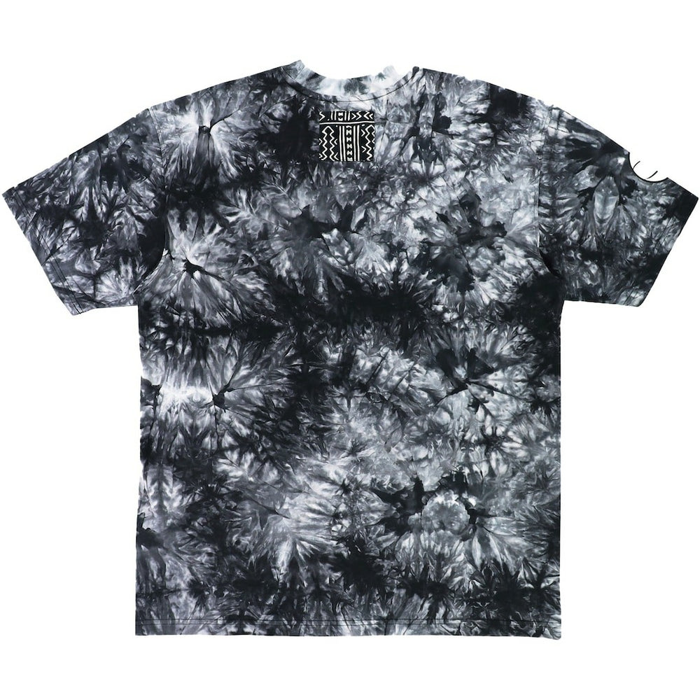 Brooklyn Nets NBA x Two Hype Unisex Culture & Hoops Tie-Dye T-Shirt - Black - NBA