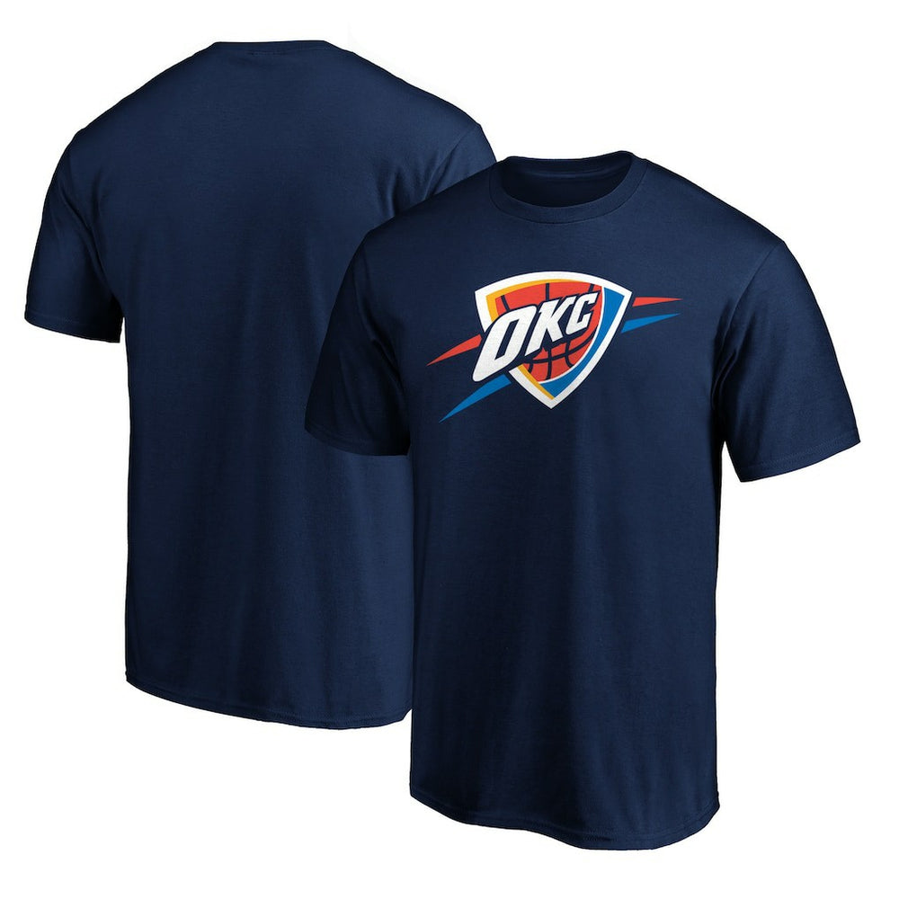 Oklahoma City Thunder Primary Logo T-Shirt Navy - NBA